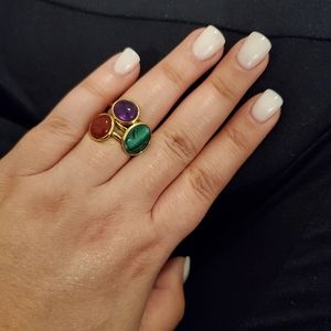 TOUS Gold Vermeil Rings Set